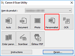 figure : IJ Scan Utility